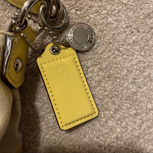 Yellow Coach Purse - Picture 6 of 6